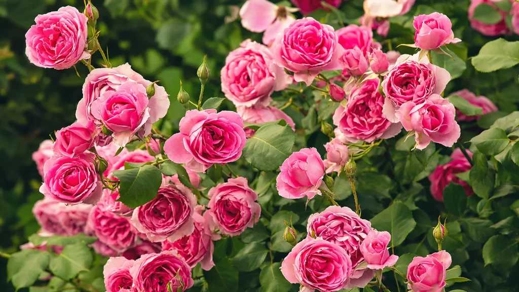 rosas en flor